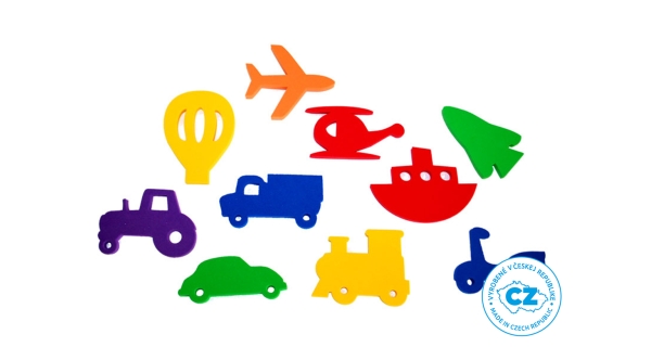 Vodolepky Doprava - 10 ks