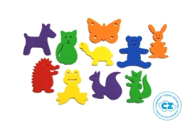 Vodolepky Veselé zvieratká - 10 ks