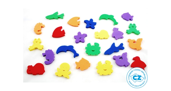 Vodolepky Vodný svet - 16 ks