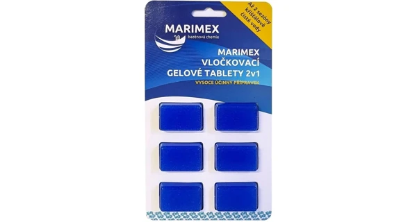 Výhodná sada gélových vločkovacích tabliet 2v1 Marimex