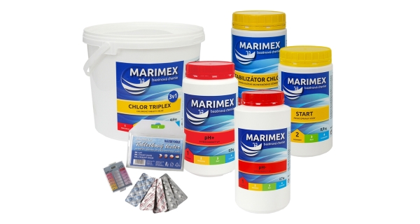 Výhodný set bazénovej chémie - veľký
