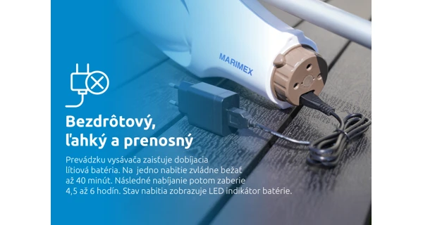 Vysávač pre vírivky a bazény Marimex SpaVac Columbia set