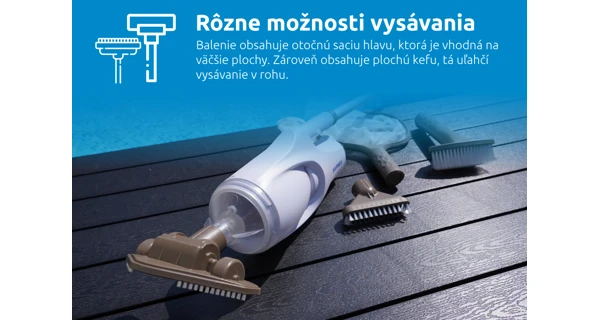 Vysávač pre vírivky a bazény Marimex SpaVac Columbia set