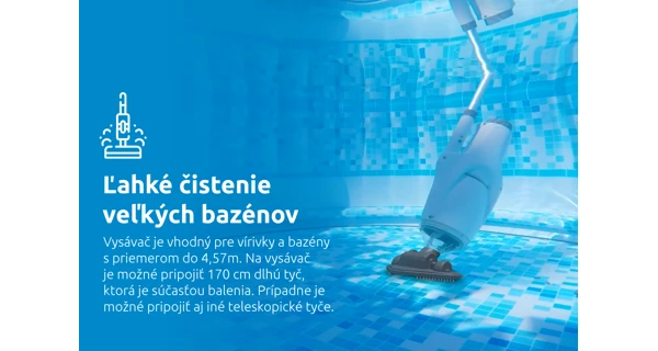 Vysávač pre vírivky a bazény Marimex SpaVac Columbia set