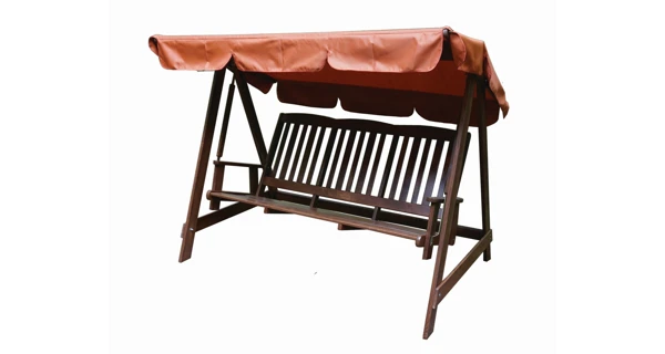 Záhradná drevená hojdačka Aneta