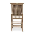 Záhradná skladacia stolička Clasic - teak