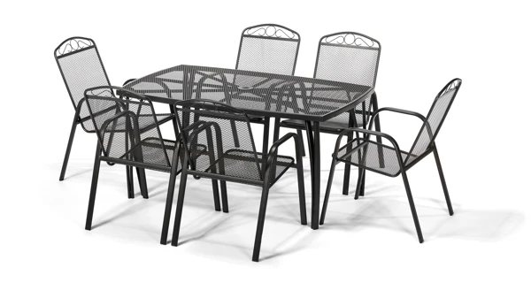 Záhradná stolička Lana steel