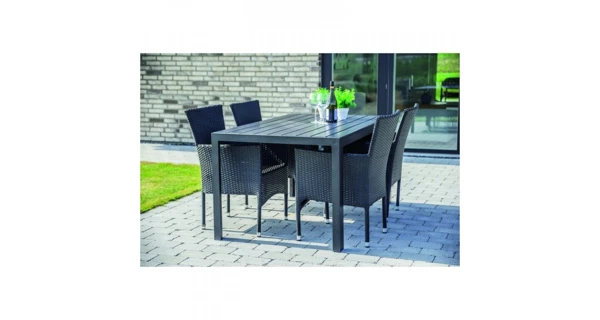 Záhradné kreslo Bali - čierne