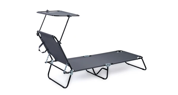 Záhradné ležadlo Makdeburg - antracit