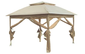 Záhradný altánok Marimex Vista 3x3 m - béžový