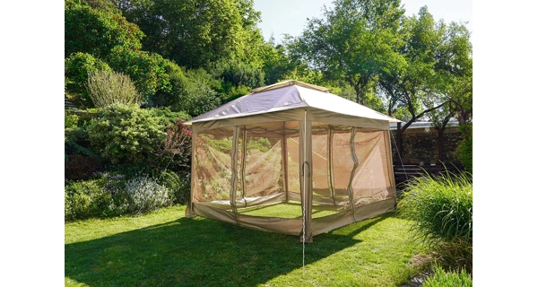 Záhradný altánok Marimex Vista 3x3 m - béžový