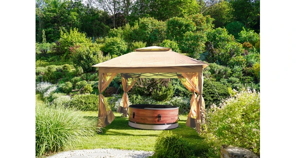 Záhradný altánok Marimex Vista 3x3 m - béžový