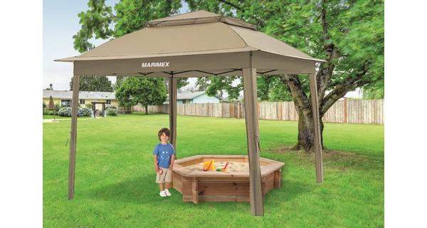 Záhradný altánok Marimex Vista 3x3 m - béžový