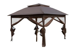 Záhradný altánok Marimex Vista 3x3 m - hnedý