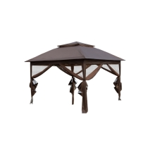 Záhradný altánok Marimex Vista 3x3 m - hnedý