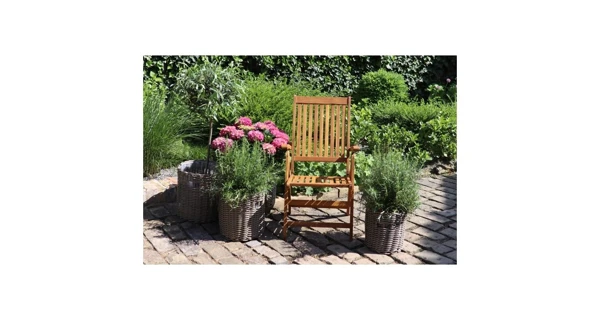 Záhradný set Viet - akácie (1x stôl + 6x stolička)