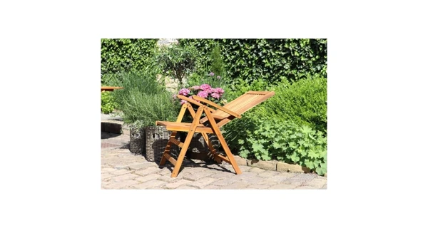 Záhradný set Viet - akácie (1x stôl + 6x stolička)