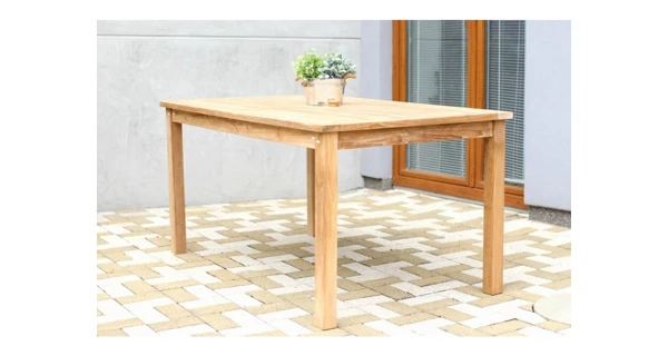 Záhradný stôl Garden I 150 x 90 cm - teak