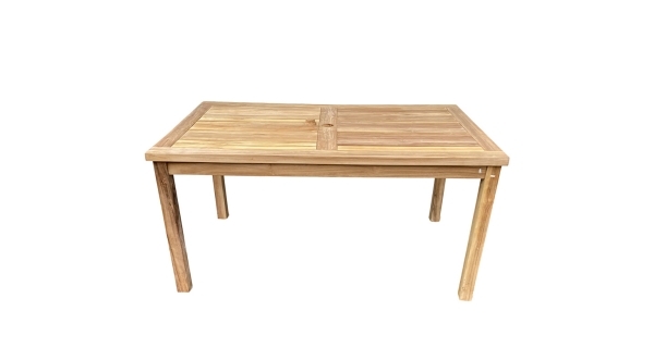 Záhradný stôl Garden I 150 x 90 cm - teak
