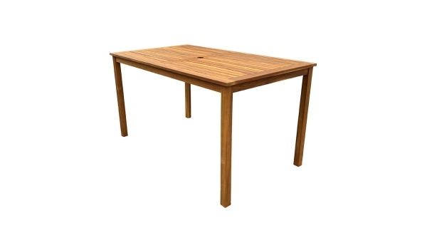 Záhradný stôl Lucy 140 x 80 cm - akácia