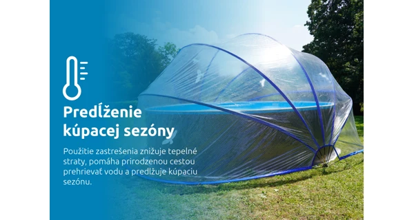 Zastrešenie Marimex Pool House Cabrio - 5,50 m