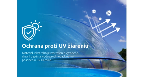 Zastrešenie Marimex Pool House Cabrio - 5,50 m