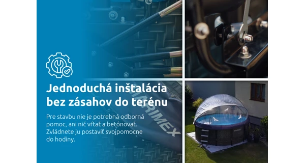 Zastrešenie Marimex Pool House Control - 3,05 m - pre rámové bazény