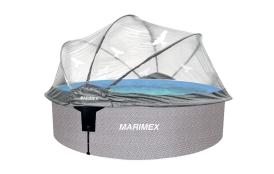 Zastrešenie Marimex Pool House Control - 3,66 m pre bazény s oceľovou stenou