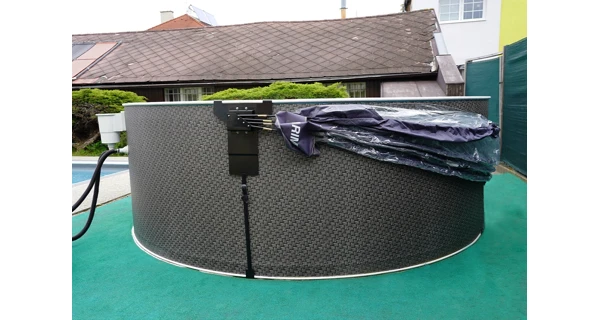 Zastrešenie Marimex Pool House Control - 4,57 m pre bazény s oceľovou stenou