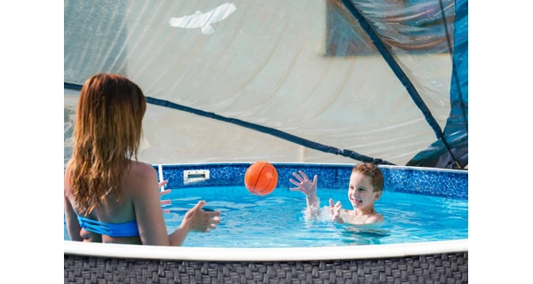 Zastrešenie Marimex Pool House Control - 4,57 m pre bazény s oceľovou stenou