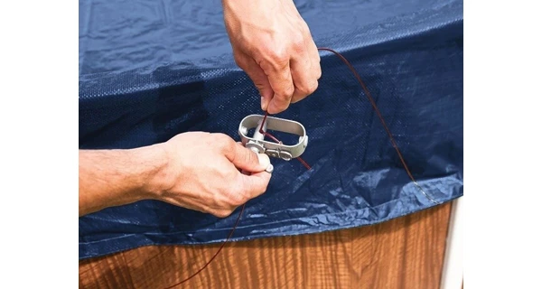 Zimná krycia plachta PREMIUM pre kruhové bazény 5,5m.