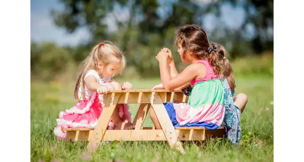 Zostava detská drevená PIKNIK 70 cm