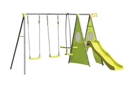 Zostava hojdačiek Marimex 112 so šmykľavkou