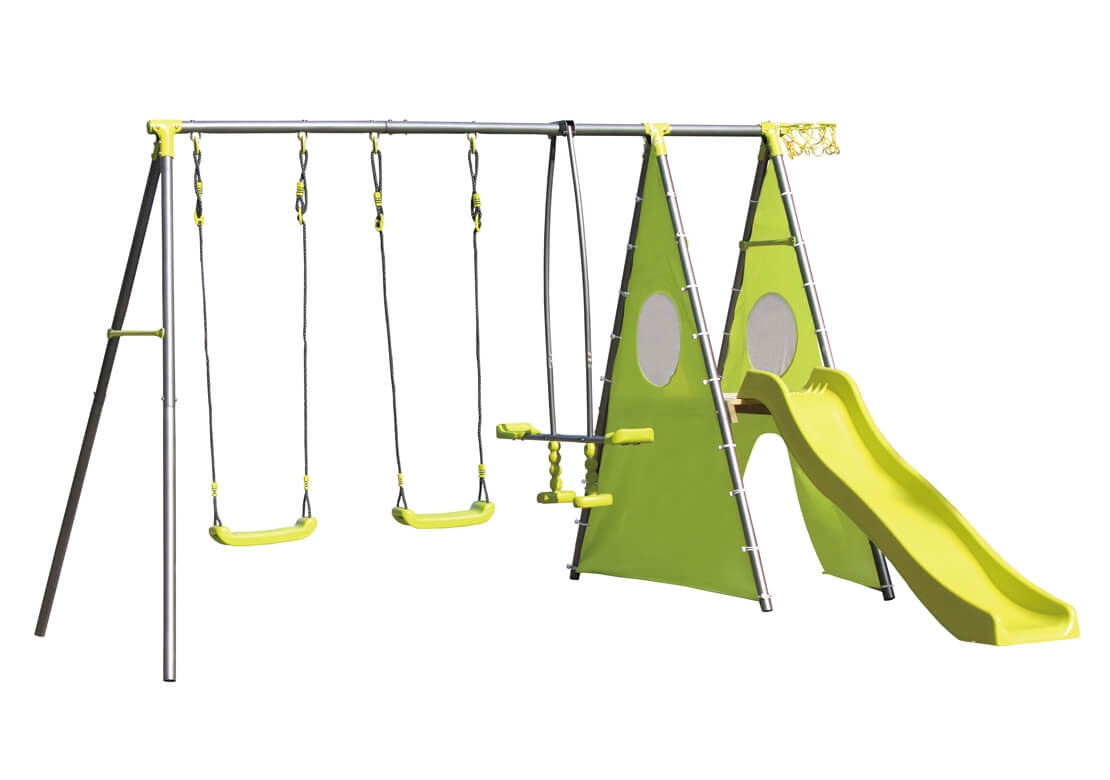 Marimex | Zostava hojdačiek Marimex 112 so šmykľavkou | 11640240