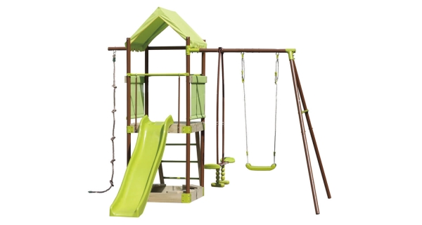 Zostava hojdačiek Marimex 12 s domčekom